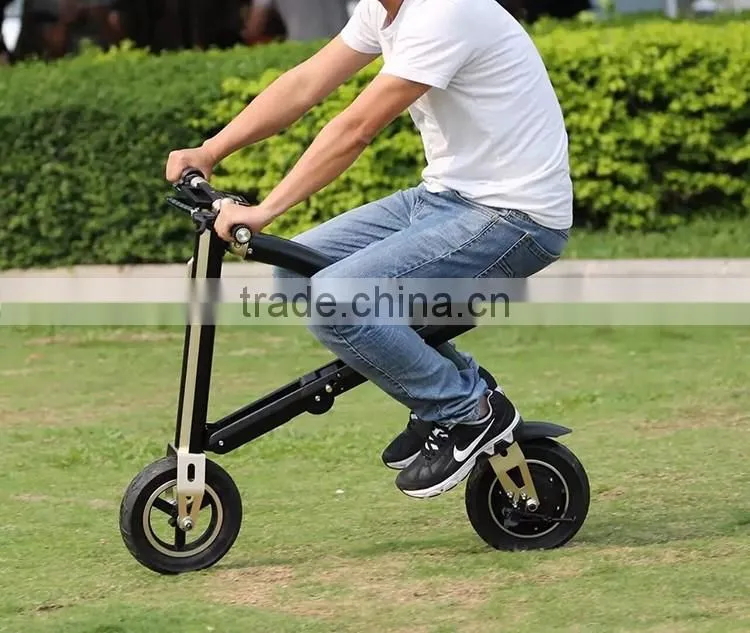 2016 best design portable folding mini electric bicycle motor