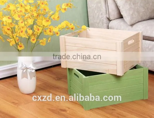 cheap handmade wooden crate