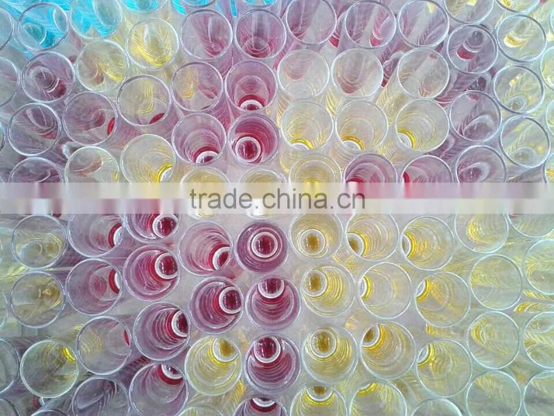 High quality 50ml round shape shot glass cup