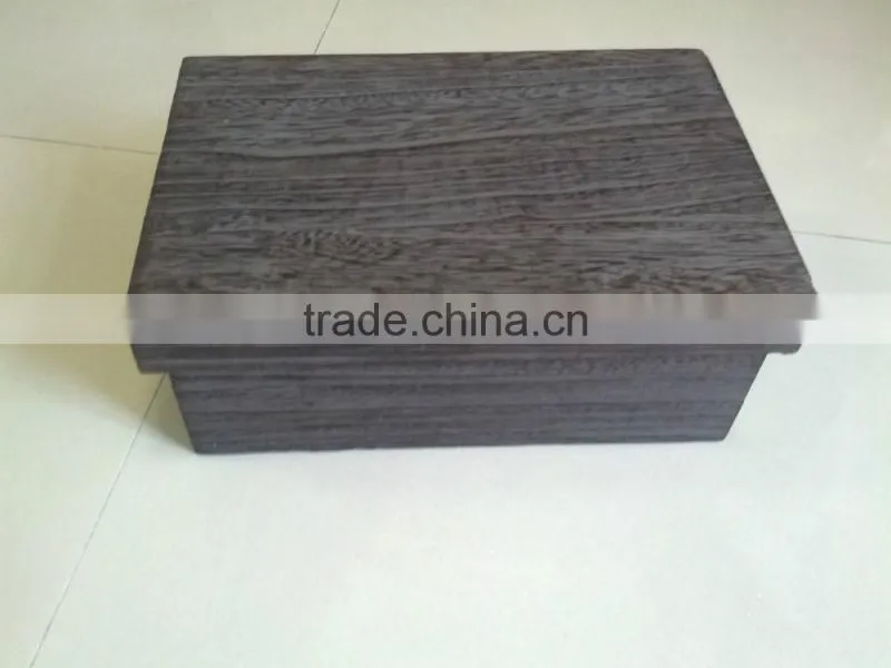 unfinished pine wooden box