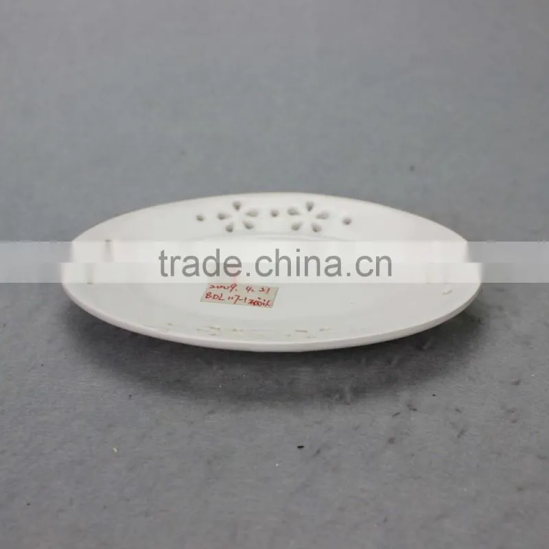 Beatrot Ceramic Heart Shape Soap Dish Tray
