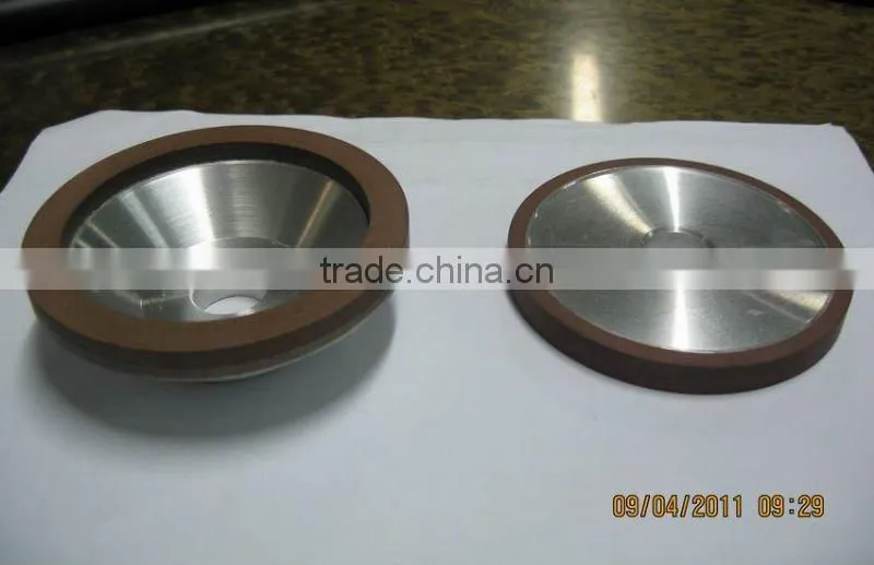 Rubber polishing wheel
