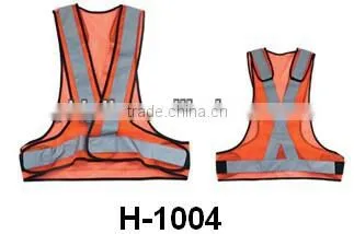 LED safety vest meeting CE EN 471,