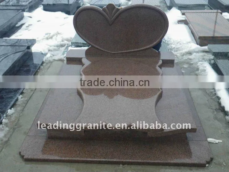 grey granite tombstone