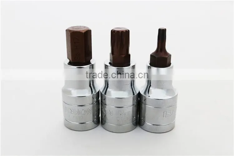 Pattern screwdriver sleeve, Flower Screwdriver Socket,12.5MM Screwdriver Socket