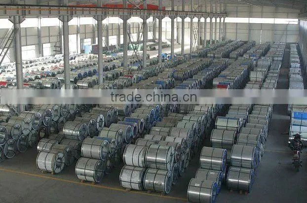Galvanised color coated steel coil(factory)