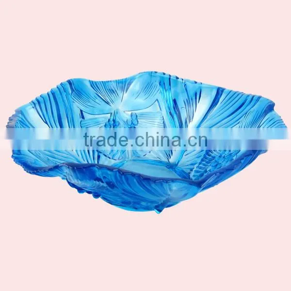PS Material Plastic Fruit Container With Handle