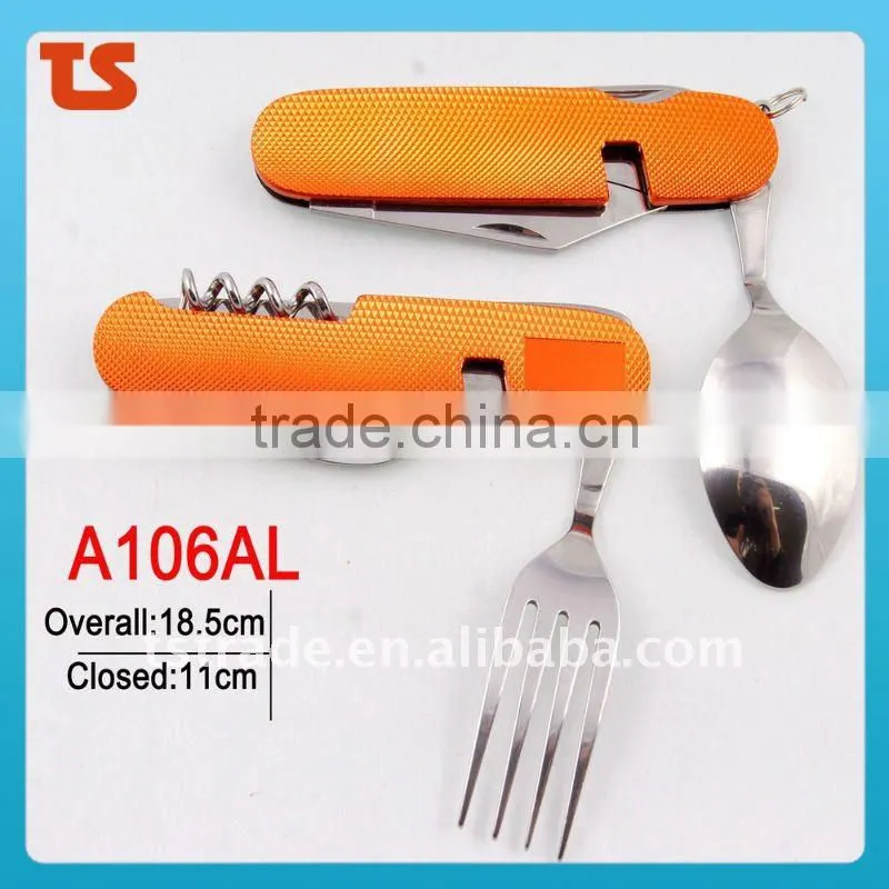 2014 new Picnic multi outdoor tableware barbecue tool Set(A5007)
