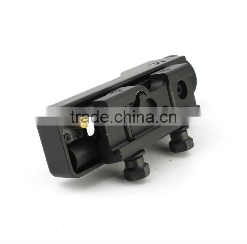 Tactical red dot sight with light sensor control switch