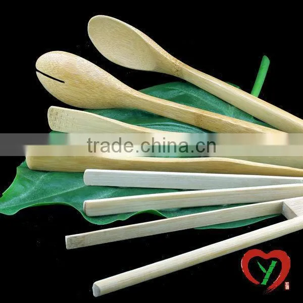 Carbonized unique Bamboo Spoon