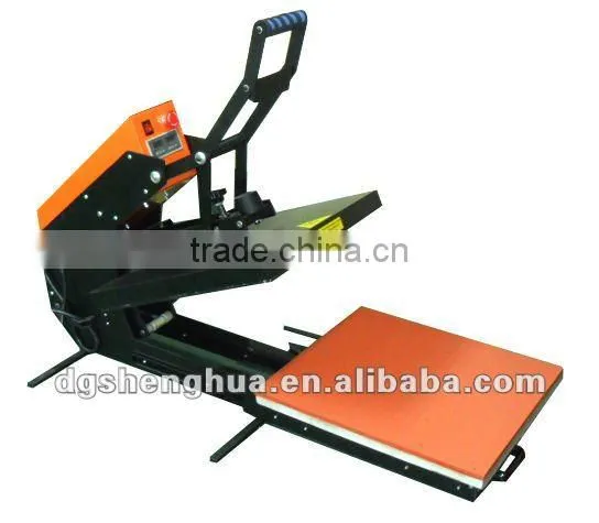Magnetic auto-open high pressure heat press machine, clothes logo photocopy printing equipment