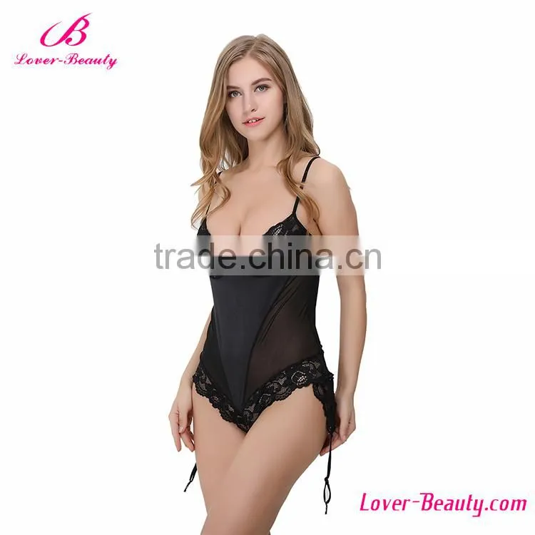 Hot Sale Silk Sexy Brand Teddy Lingerie