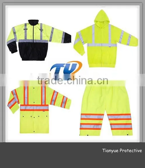hot sale Hi vis High visibility reflective safety trousers workwear