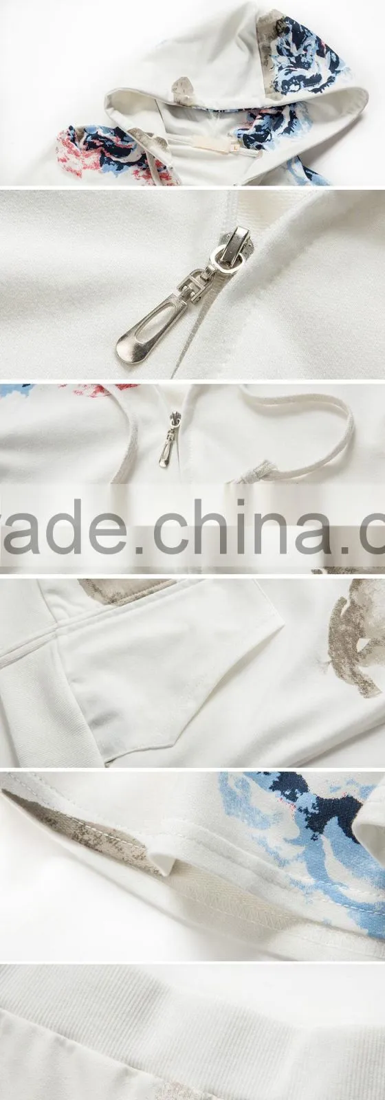 2015 lovely top and dress white flower printing mother and daughter sets for clothing