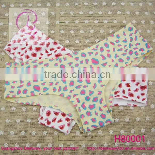 Sex images hot new fashion leopard underwear for women in apparels