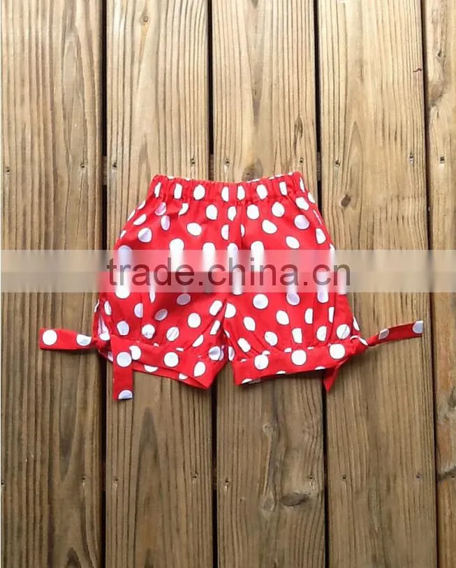 Wholesale Baby Summer Clothes Shorts Kids Girls Picture Cotton Pants Baby Soft Bubble Bloomers Children Polka Dot Short