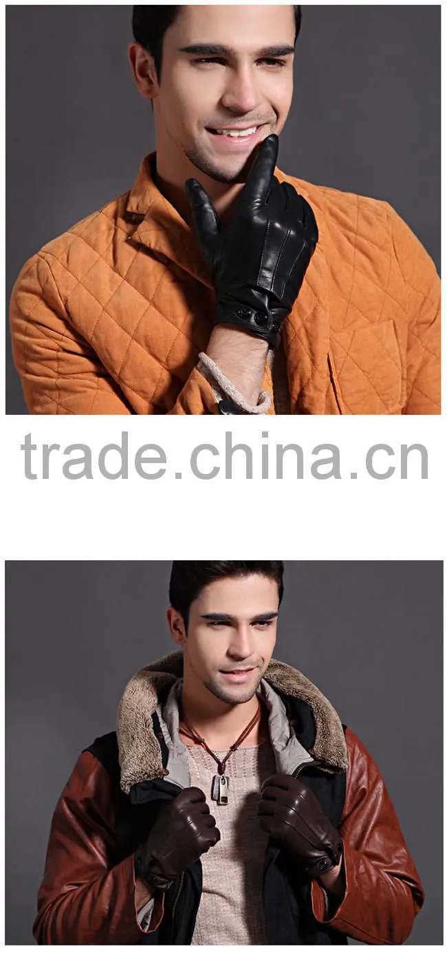 wholesale man leather gloves
