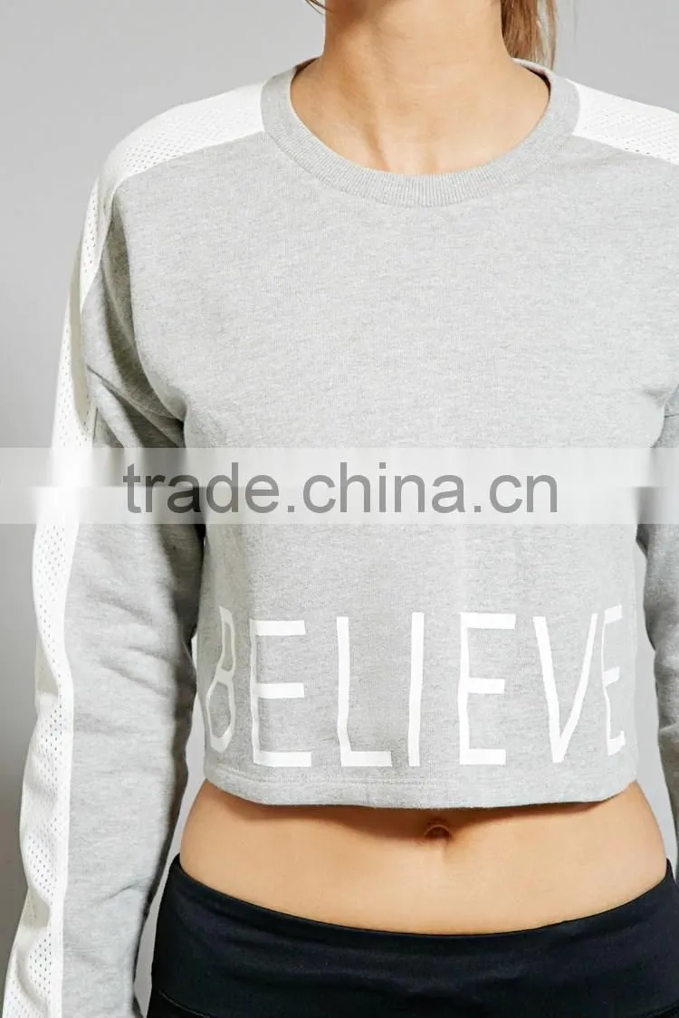 2016 Wholesale manufacturer new design cheap plain custom sweatshirt