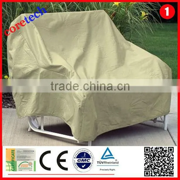 Hot sale good ruffled wedding chair cover factory