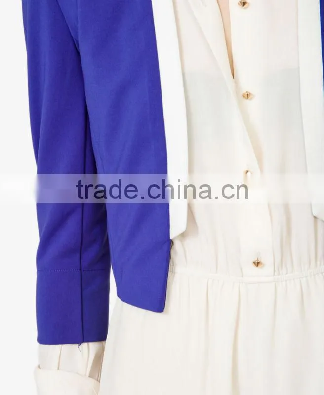 Ladies' Cropped Open Blazer