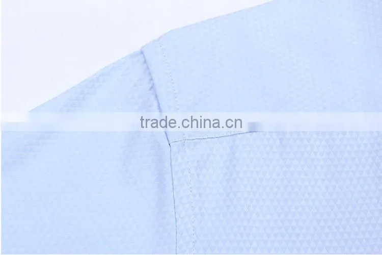 100%Cotton High Quality Men Wedding Dress Business Slim fit Shirts For Men Long Sleeve