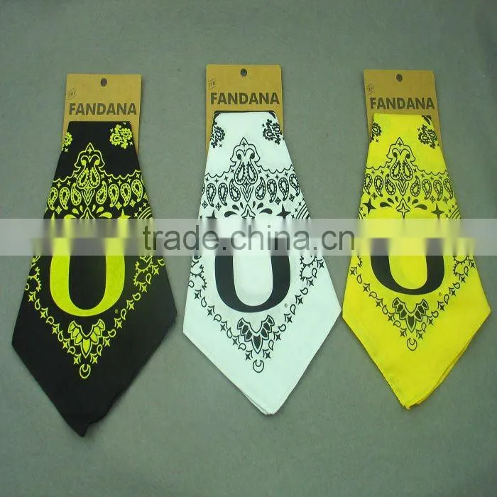 21*21 Inches Solid Square Bandana/ Global Supplier