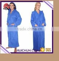 Custom Bridal Terry Bathrobe,100% Cotton Luxury Hotel Bathrobe