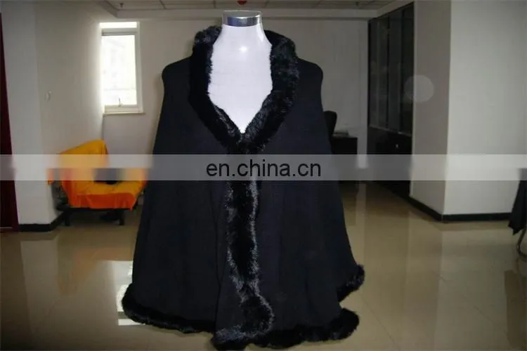 cheap price wholesale cashmere poncho, 100% mongolia cashmere from China