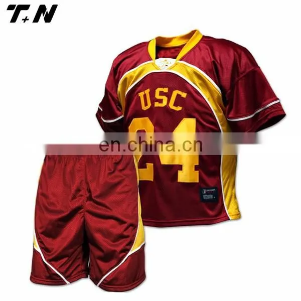 Digital printed custom lacrosse team jersey sublimation lacrosse jersey