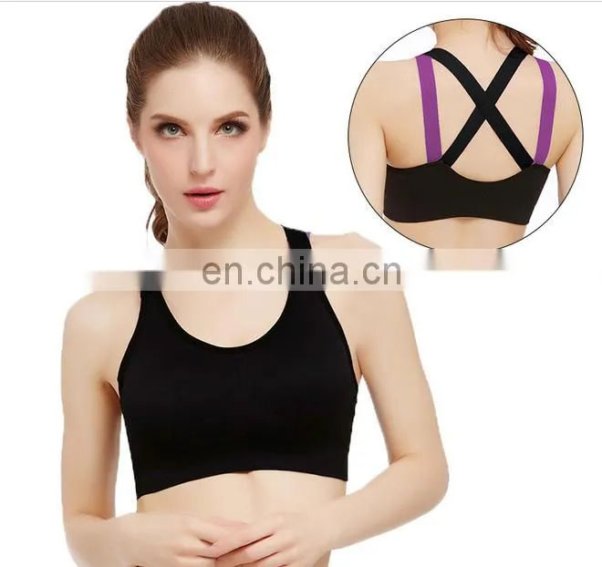 hot sex women's cheerleading sportswear sports bra yoga bra