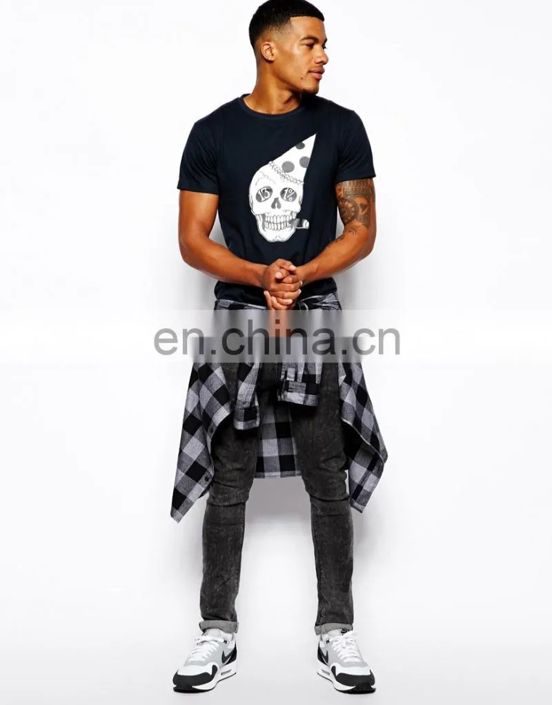 man t shirt custom printed for buyer/designer tshirt fashion sale/new design t shirt 2014/wholesaler china model-sc205