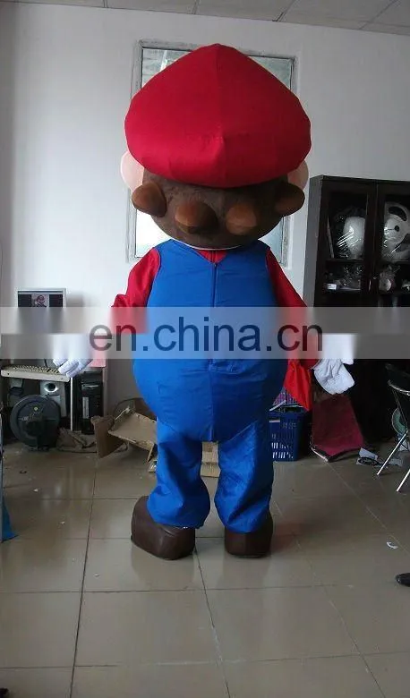 NO.4432 Luigi's brother mario mascot costume