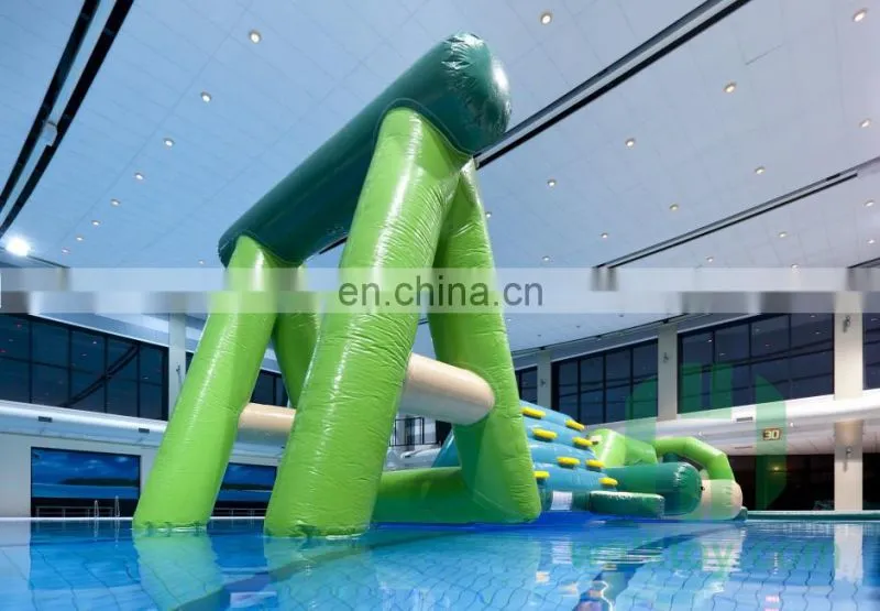 HI crazy pool games giant inflatable water park slides for sale