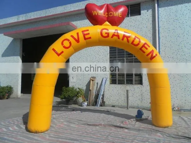 Outdoor promotional inflatable circle door design arch for hot sale