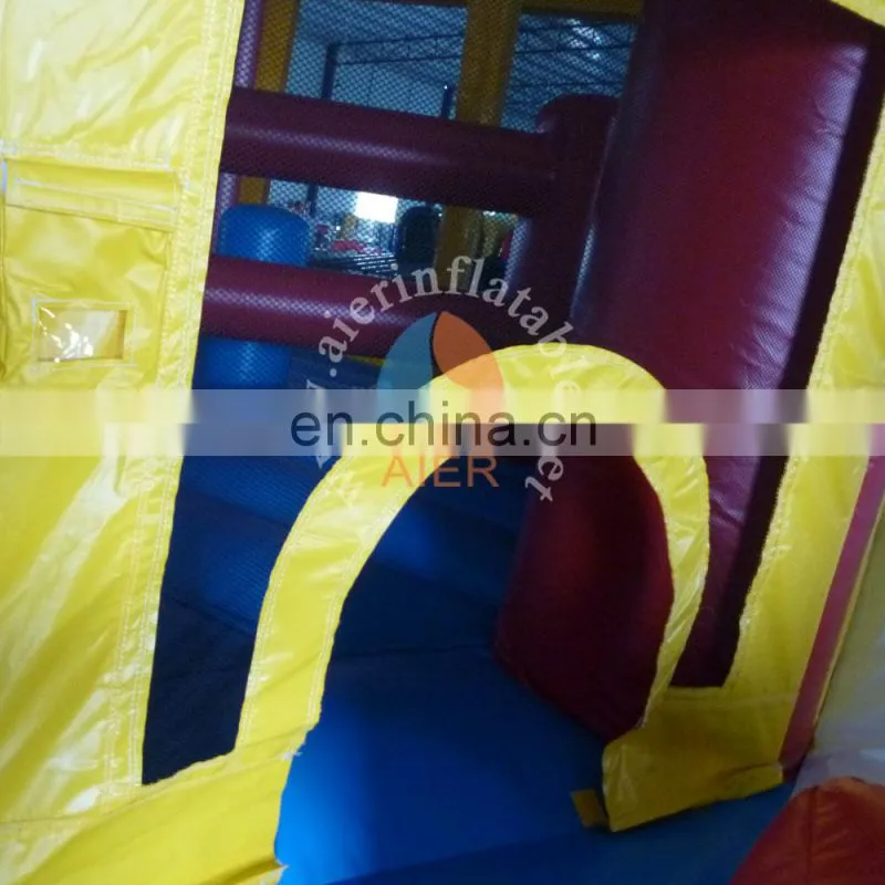 5 in1 combo vinyl inflatable castle / new outdoor playground inflatable castle bouncy castle