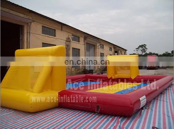 Customized inflatable football pitch, football field