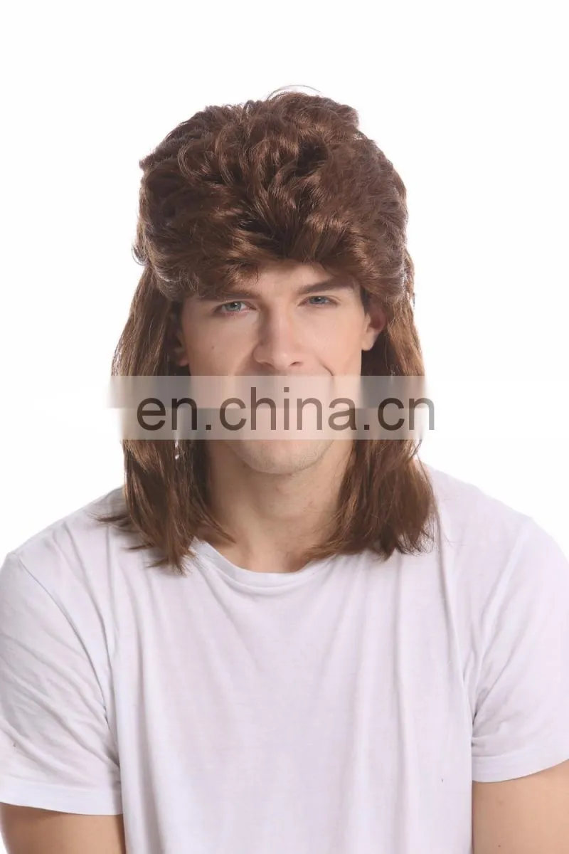 Carnival men's mullet party wigs MW-011