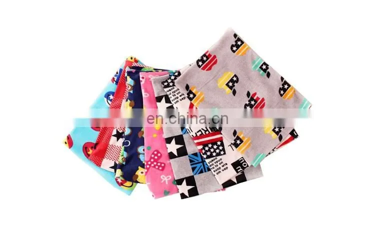 wholesale cartoon printed children neckwear loop scarf polar fleece scarf