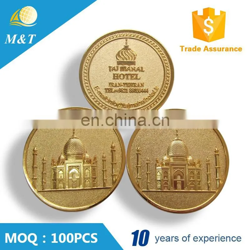 Professional metal gifts custom gold metal coins and medals