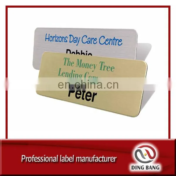 DB cardboard name tags