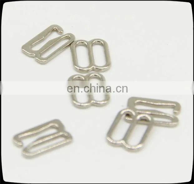 customized zinc alloy metal belt buckle for decoration, light black nickel garment buckle
