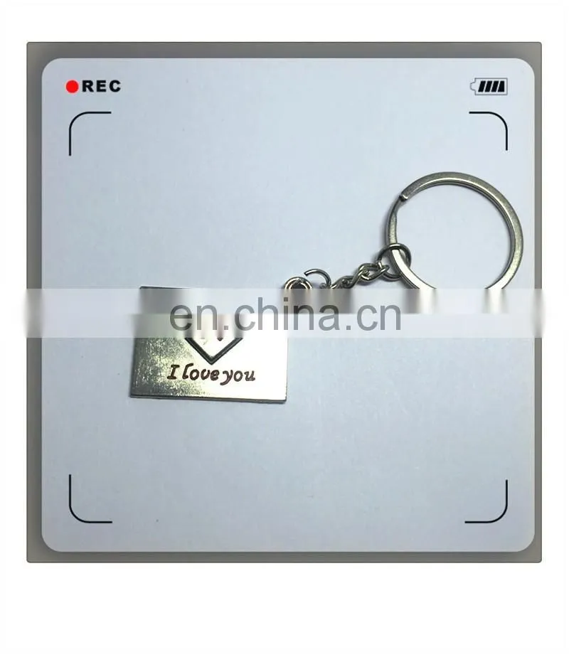 customized logo design your own custom aluminum keychain
