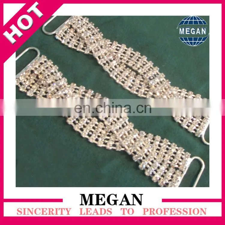 rhinestone crystal bikini connectors/ metal bikini connector