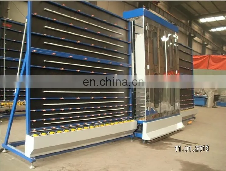 Vertical Washing Glass Machine For Insulating glass windows
