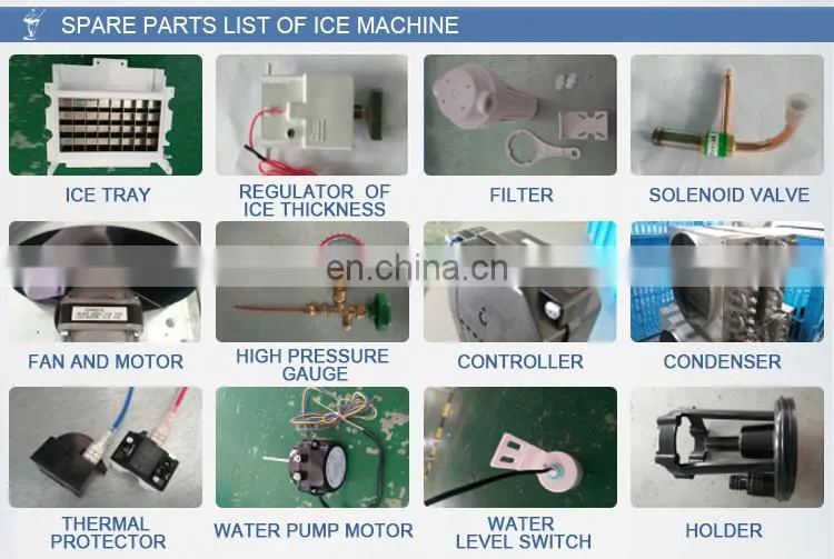 Energy Saving Elegant Appearance Use Home Ice Maker Cube Making Machine Makers