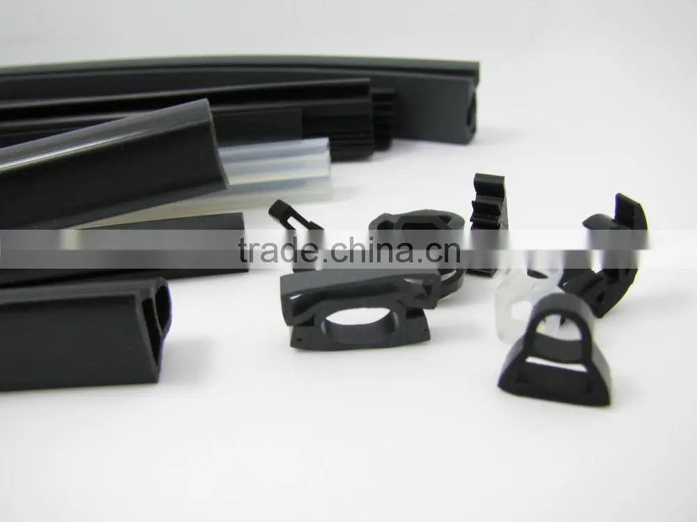 custom sizes rubber protective strips