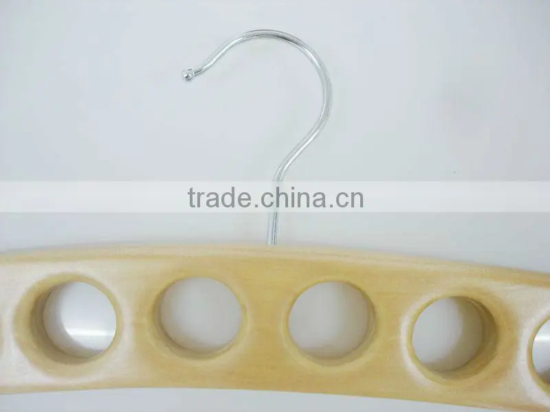 S-01 wooden hanger fashion hanger scarf hanger