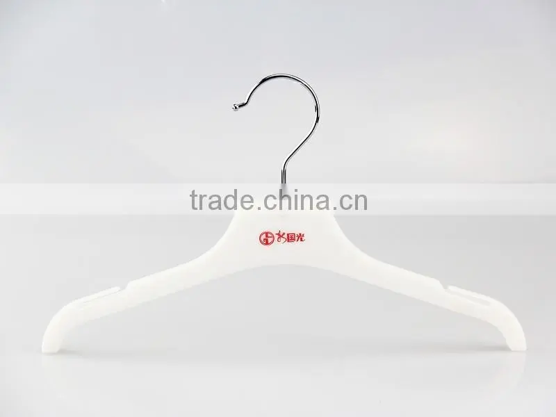 IMY-498 white plastic kids hangers wholesale