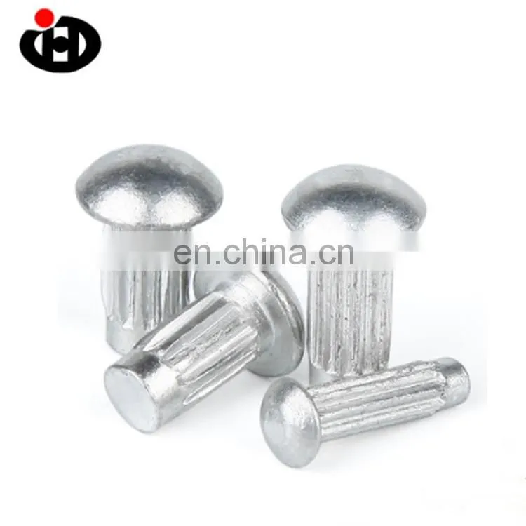 High Quality JINGHONG Knurled Round Head Solid Rivets