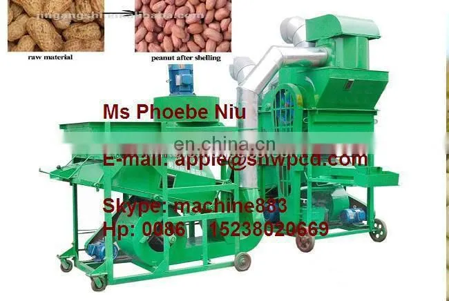 cheap big model peanut shelling machine sets peanut sheller group peanut husker group machine